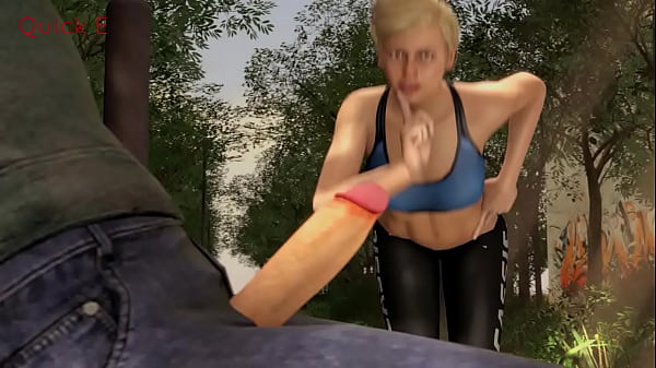 Cassie Cage gives a blowgob