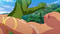 Cute anime girl fucked by demon Renseijutsushi Collet no H