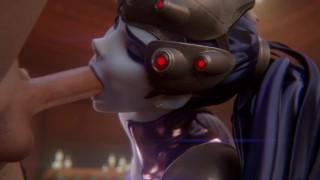 Overwatch Widowmaker face fuck – (Fpsblyck)
