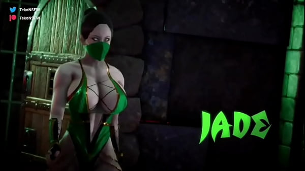 Two hot bitches Mileena and Jade fuck each other in all the holes (Futa) in Mortal Kombat.