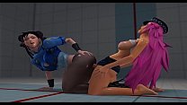 Poison Ivy Fucks Chun-Li