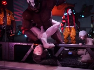 Slutty Girl and Sissy Boyfriend gets rough punishment –